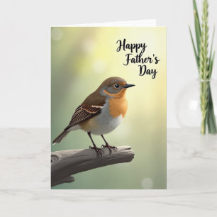 Feliz Dia dos Pais Cartão Robin