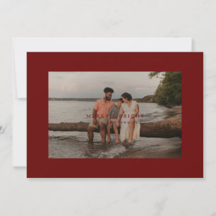 Feliz e Brilho de Cartões de fotos de Borda Grande