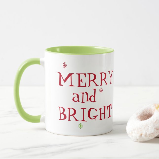 Feliz e caneca brilhante (Com Donut)