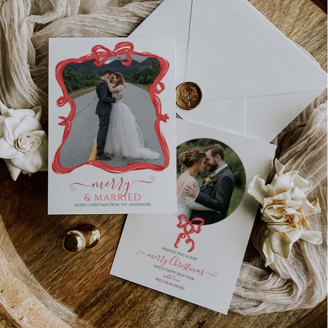 Feliz e Cartão de Natal Casado (Criador carregado)