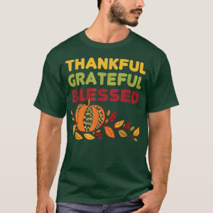 Feliz E Grata Camisa Bendita Leopard Pumpkin Th