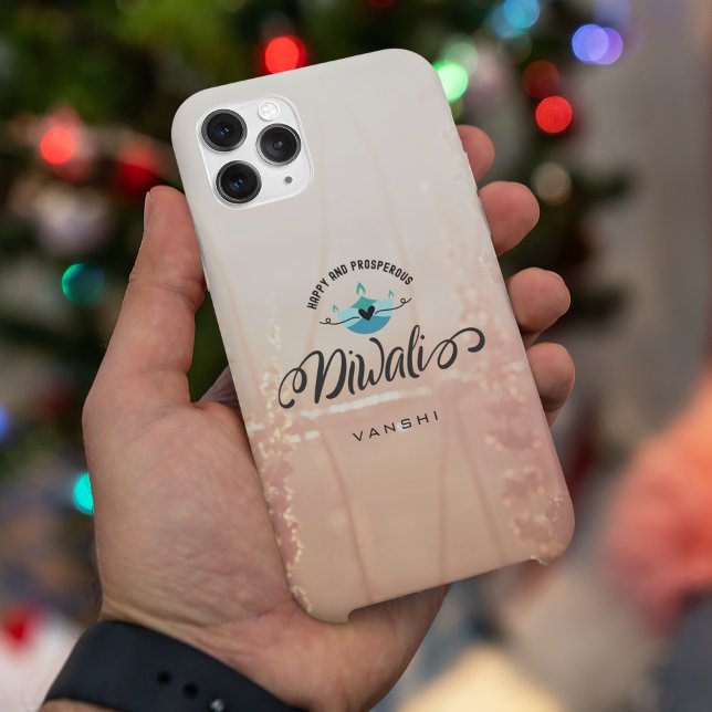 Feliz e próspero Diwali personalizável moderno (Criador carregado)