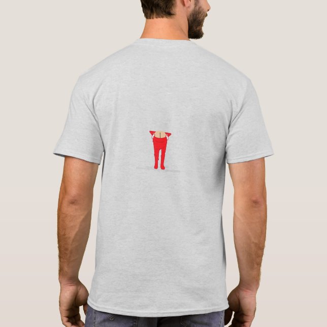 Feliz Elf'n Natal T-Shirt (Verso)