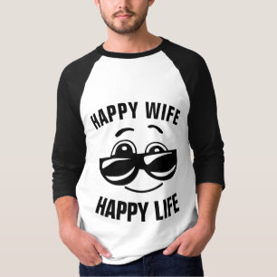 FELIZ ESPOSA FELIZ T-shirts DE VIDA