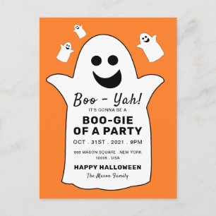 Feliz Fantasma, Convite à Festa de Dia das Bruxas 