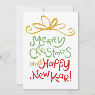 Feliz Feliz ano novo de Natal