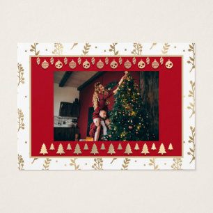 Feliz Feliz ano novo de Natal Rustic