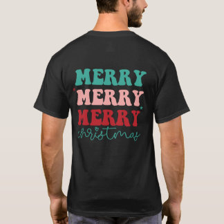 Feliz Feliz Feliz Natal Camisa