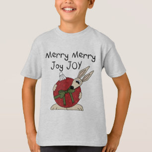 Feliz Feliz Joy Joy Camisetas e presentes
