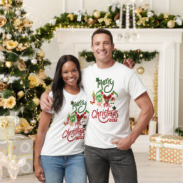 Feliz Feliz Natal 2023 Unisex T-Shirt