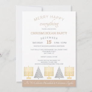 Feliz Feliz Tan Chrismukkah Festa de Férias