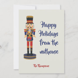 Feliz Feriados da Enfermeira Engraçada Nutcracker