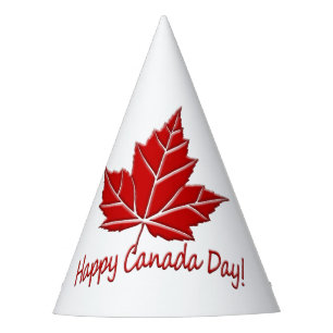 Feliz Festa do Dia do Canadá Chapéus Festivos do C