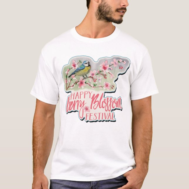 Feliz Festival 3 T-Shirt Cherry Blossom (Frente)