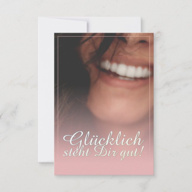 Feliz fica bem em você! - Rosé (Frente)