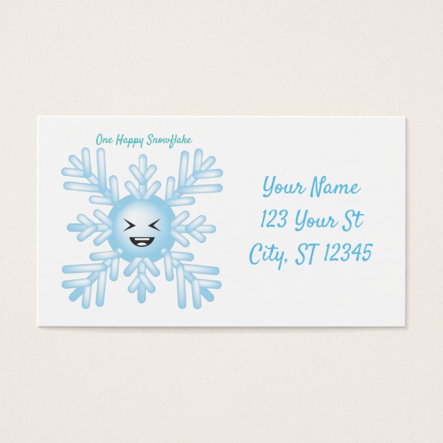 Feliz Floco de Neve Emoticon Thunder_Cove (Frente)