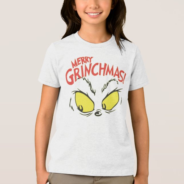 💚 feliz grinchmas | Camiseta Divertida de Natal | (Frente)