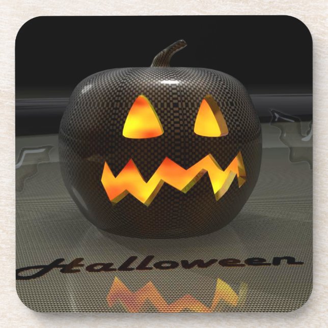 Feliz Halloween 1 Porta copos (Frente)