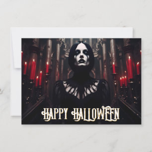 Feliz Halloween – Celebração Sombria Gótica