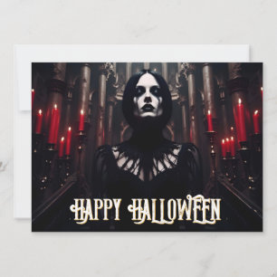 Feliz Halloween – Celebração Sombria Gótica