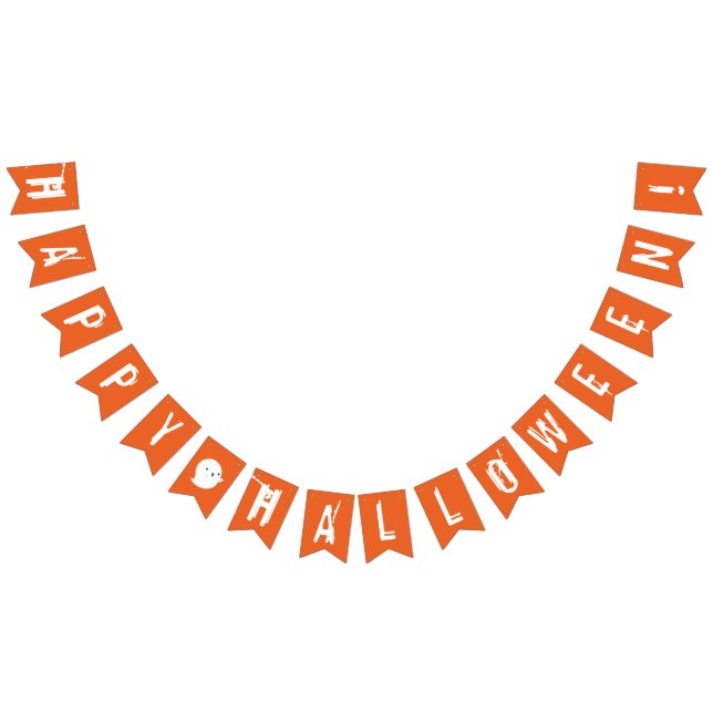 Feliz Halloween Laranja e Bandeira Branca do Fanta (Todos)