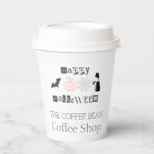 Feliz Halloween, Negócios de Cafés de Outono