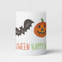 Feliz Halloween Pumpkin Witch Ghost Centerpedice