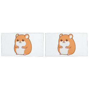 Feliz Hamster Pillowcases