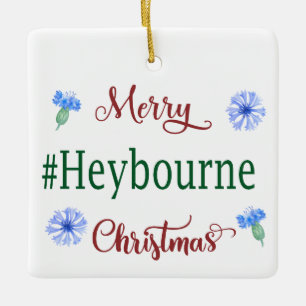 Feliz Heybourne Enfeites de natal