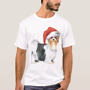 Feliz Howlidays Biewer Terrier T-Shirt