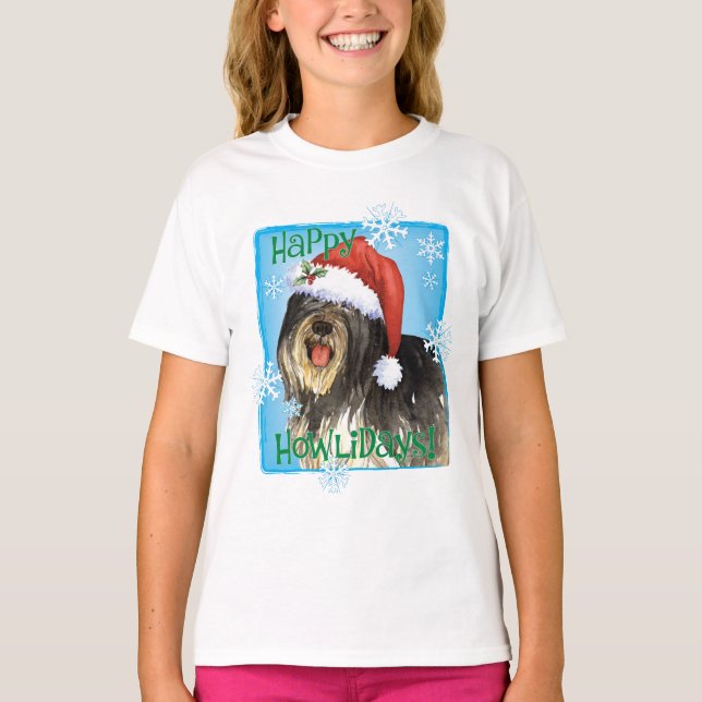 Feliz Howlidays PON T-Shirt (Frente)