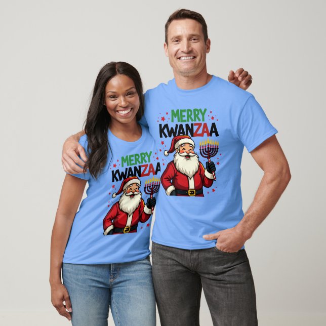 feliz kwanzaa T-Shirt (Unissex)