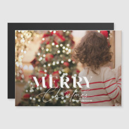 Feliz Magic Script & Serif Cartões de foto de Nata