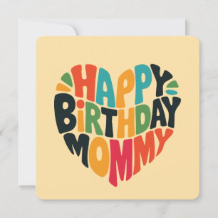feliz mamãe de aniversário
