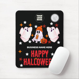 Feliz Mousepad de Fantasma de Halloween – Cute Spo