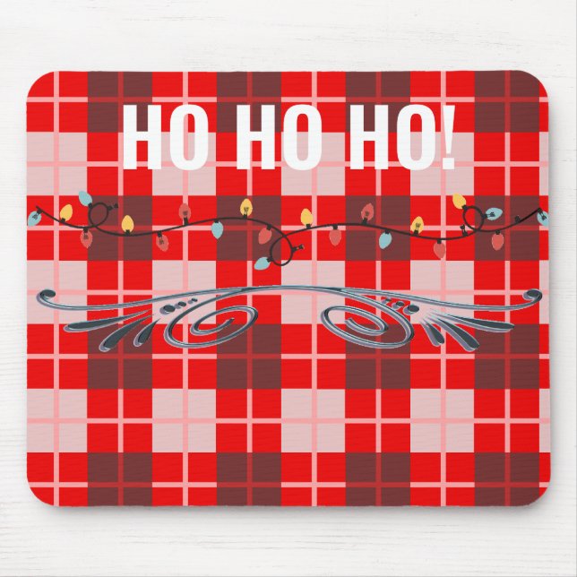 Feliz Mousepad de Natal (Frente)