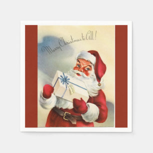 Feliz Natal a todo o guardanapo de papel do papai