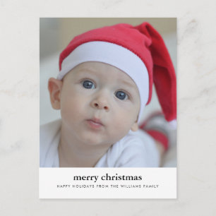 FELIZ NATAL Adicione o cartão postal da foto da su