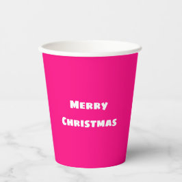 Feliz Natal Amor Festivo, Quente Rosa Profundo