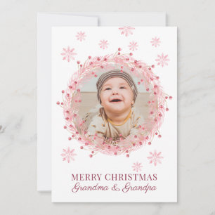 Feliz Natal Avó Avô Foto de Bebê