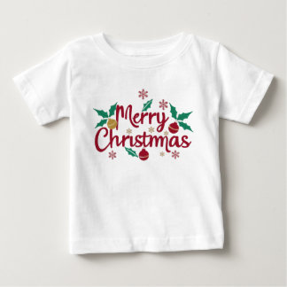 Feliz Natal, Bebê T-Shirt