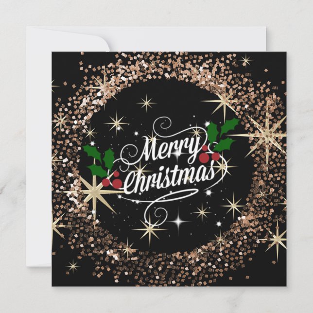 Feliz Natal brilho e brilho, (Frente)