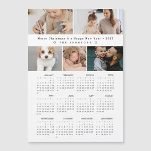 Feliz Natal Calendário de Fotos do Ano Novo 2027