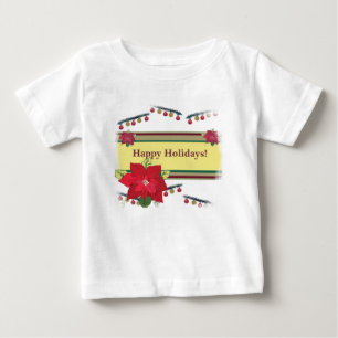 Feliz Natal Camisa De Bebê