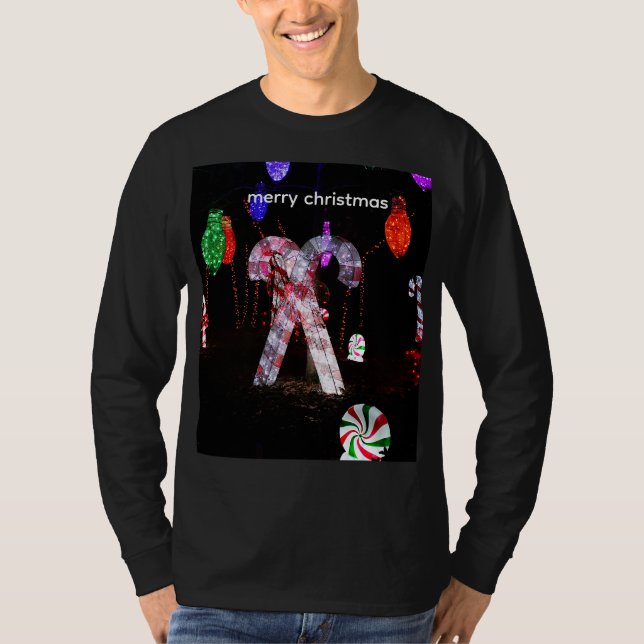 FELIZ NATAL CAMISA UNISEX MANGA LONGA (Frente)
