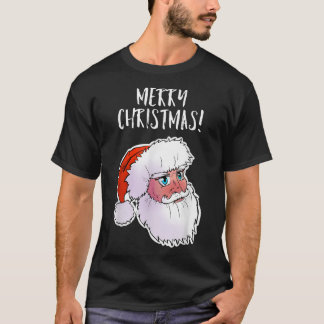 Feliz Natal! Camiseta Anime Santa Claus
