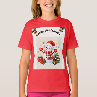 Feliz Natal Camiseta de Festa – Fofa