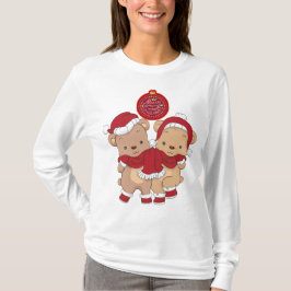 Feliz Natal - Camiseta de Leve Longa