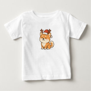 FELIZ NATAL CÃO AKITA INU T-Shirt