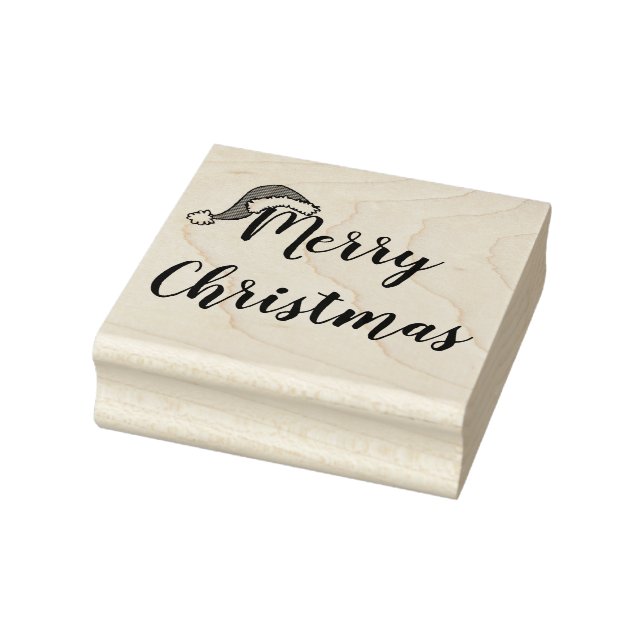 "Feliz Natal" Carimbo de Borracha (Carimbo)